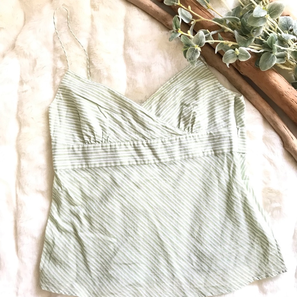 J crew faux wrap camisole